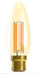 Bell LED Vintage Candle Dimmable Warm White 4W BC